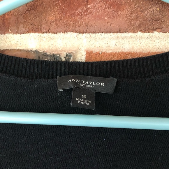 Ann Taylor Color Block Cardigan - Picture 4 of 5